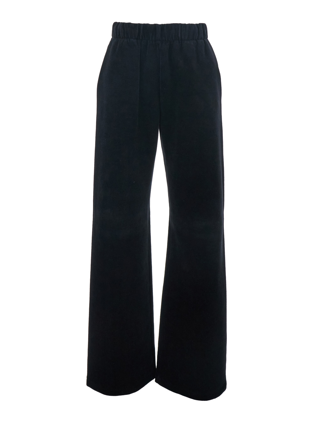 Golden Goose Women's Black Jogger Pants With Elastic Waistband In Cotton Blend Man Polyester Trousers