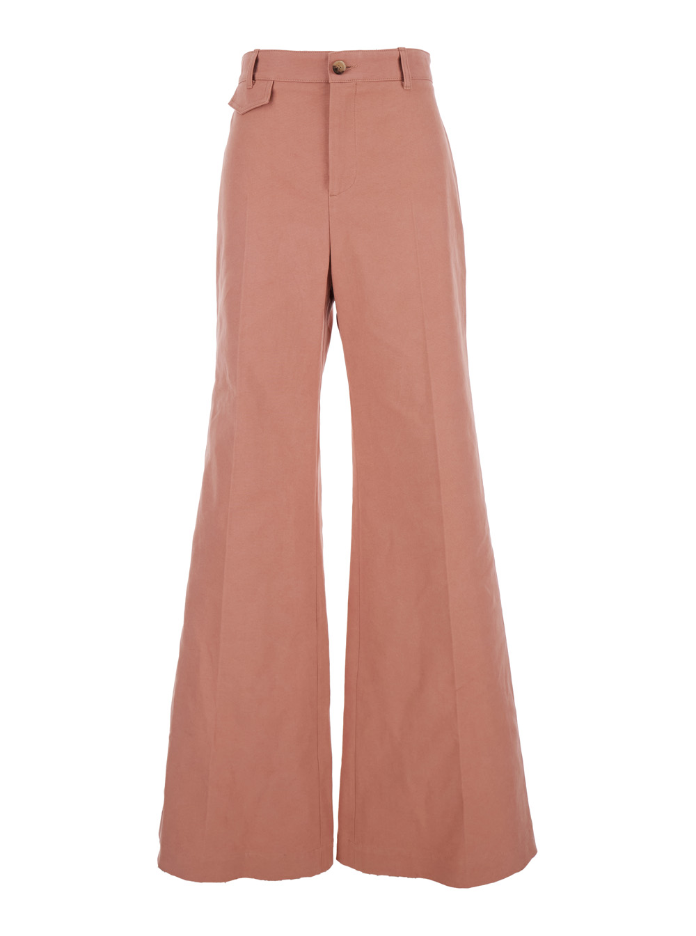 Chloé Pink Cotton Pants