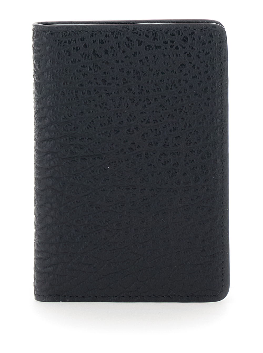 Maison Margiela Maison Margiela Wallet With Four Stitches On The Back Black Leather For Women Calf Products - Women　メゾン マルジェラ ウォレット 背面に 