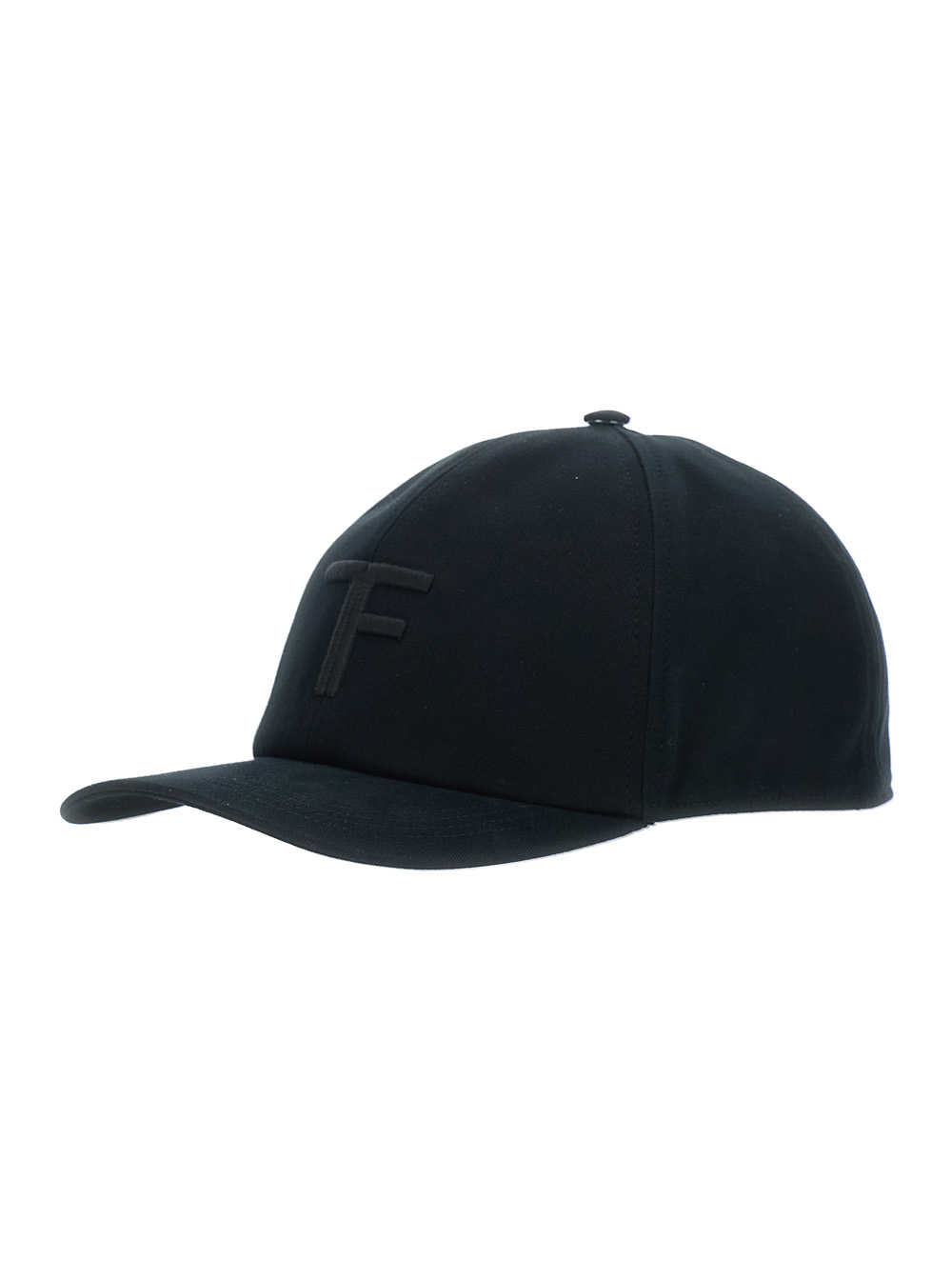 TOM FORD Tom Ford Basebalk Cap Tf Black Cotton Calf Hats And Gloves - Men　トム フォード ベースバルク キャップ Tf ブラック コットン カーフ帽子と手袋 - メンズ