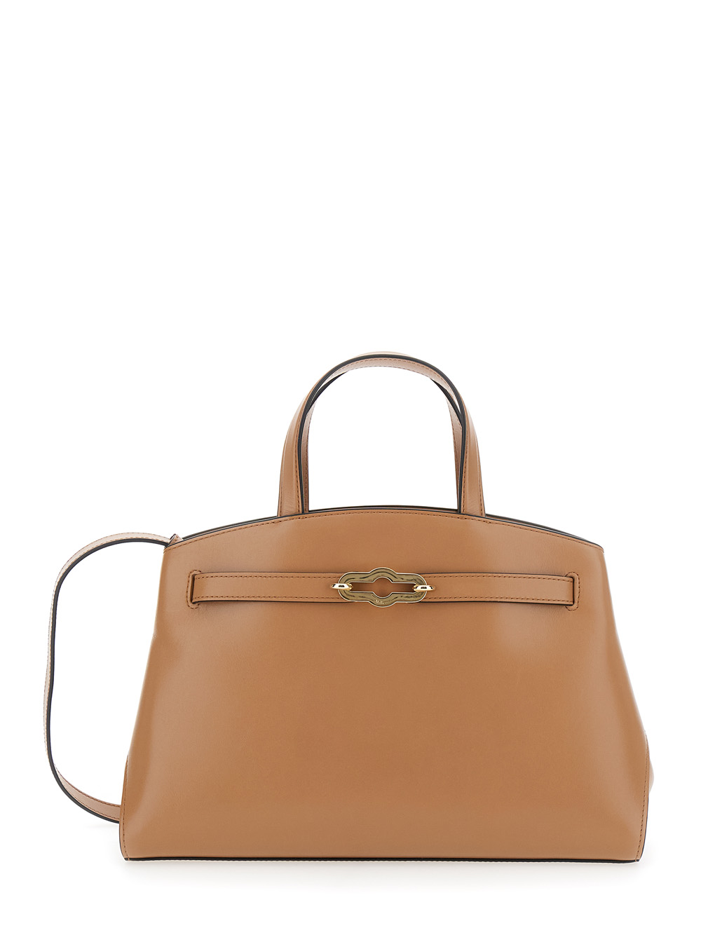 Mulberry Pimlico Small Beige Handbag with Adjustable and Removable Shoulder Strap in Leather Woman Calf Hand Bags – Women