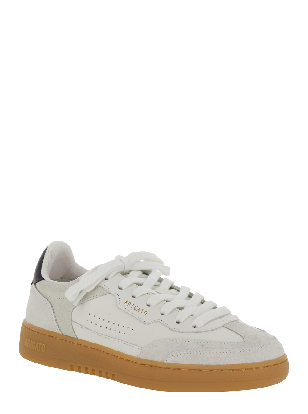 Axel Arigato Women's White Sneaker Dice T-Toe Low Top With Logo Patch On The Tongue And Lettering Back In Leather For