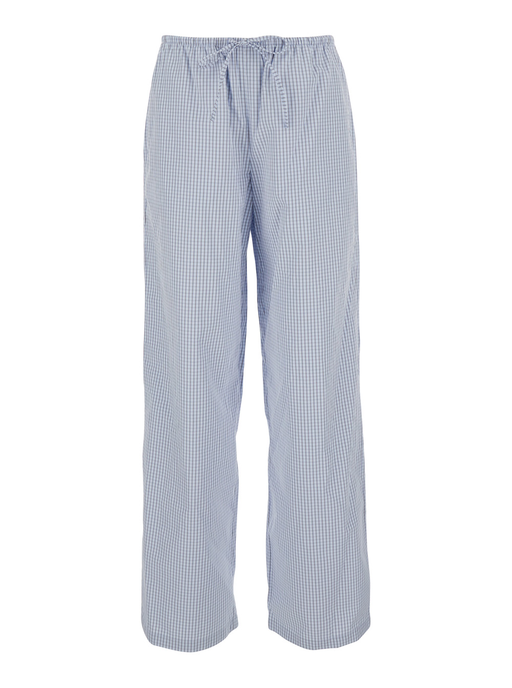 Dunst Women's Blu Pants Pajama String E Cotton And Nylon For Trousers