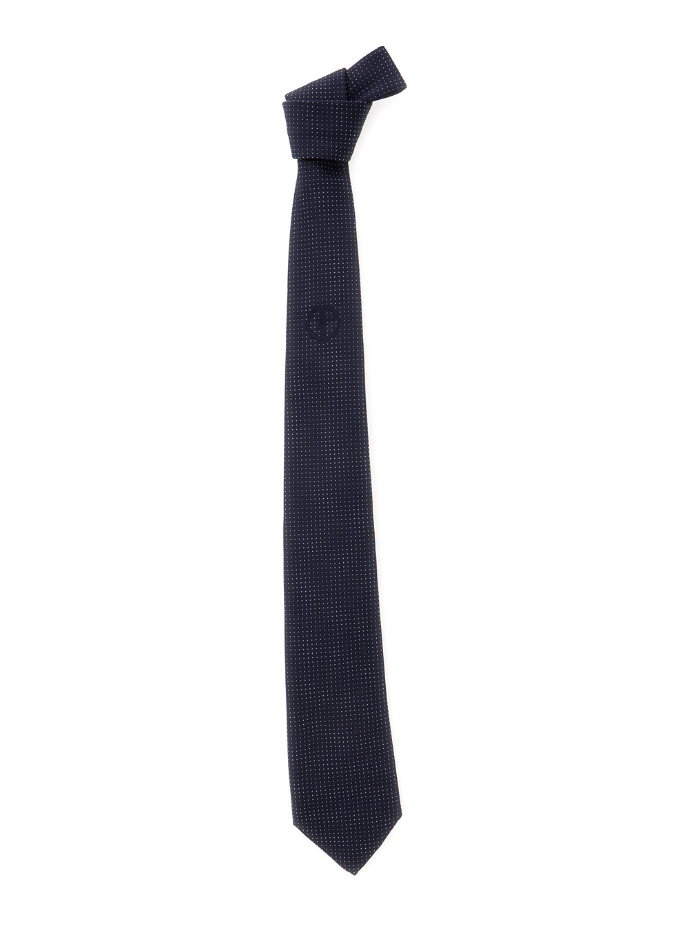 Giorgio Armani Men's Blu E Tie With All-Over Polka Dots For Silk Papillon And Ties