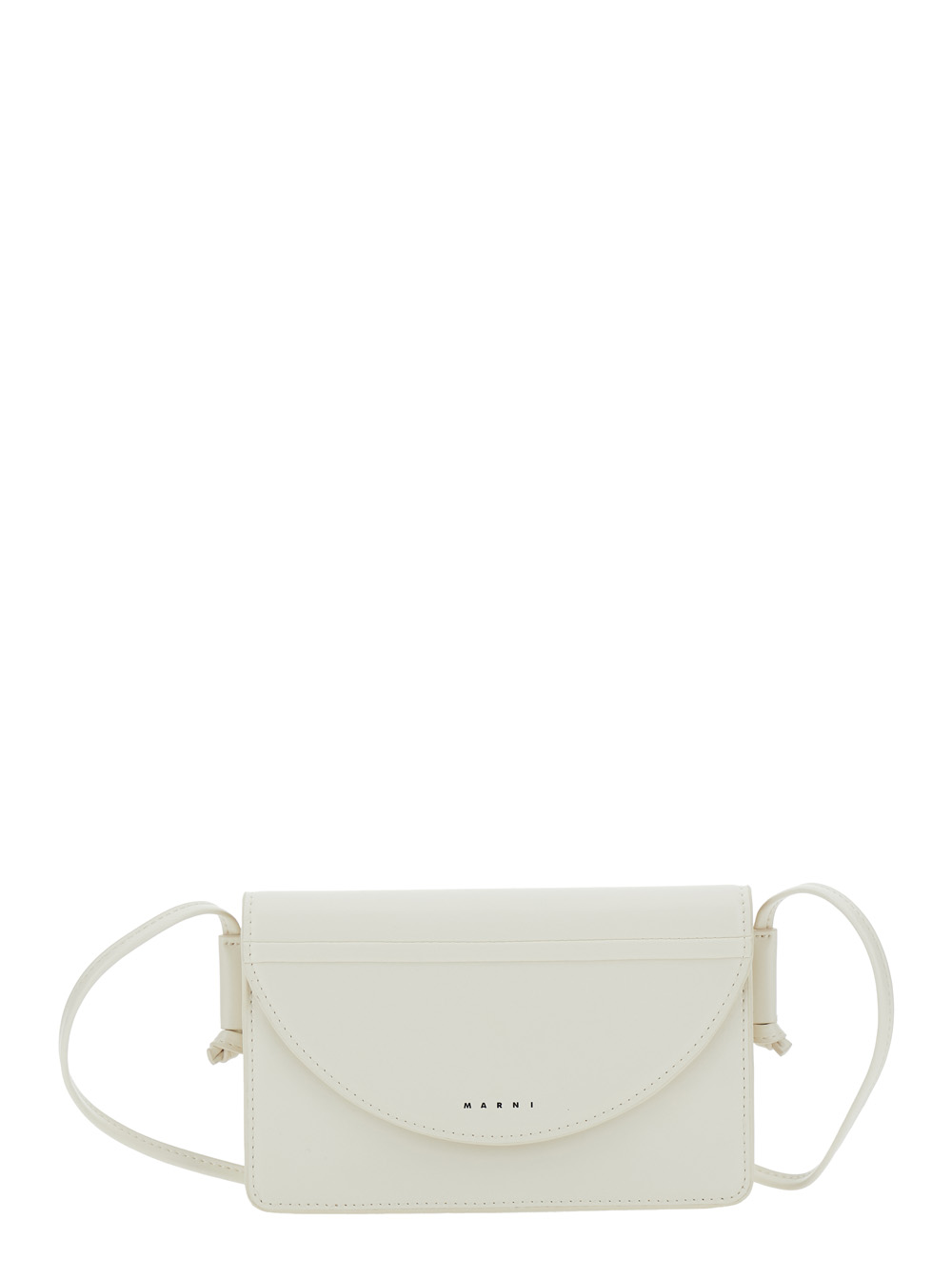 Marni Kids Girls Yellow Shoulder Bag With Logo Imprinted On The Front In Ecoleather For Polyester Crossbody - Kids
