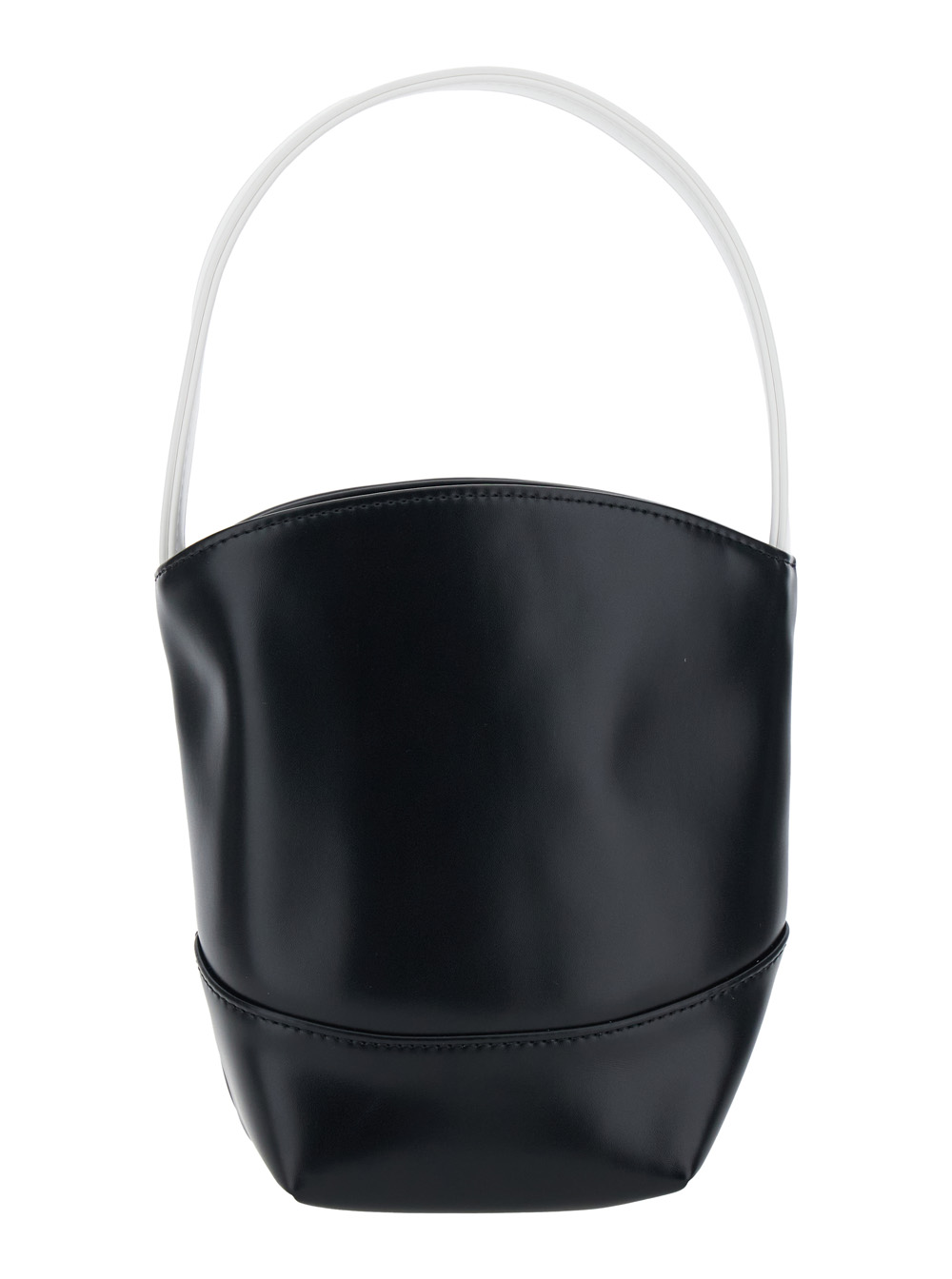 MARNI Crossbody Bag Marni Kids With Contrast Top Handle And Lettering Logo On Front In Ecoleather For Girls Black Polyester - 