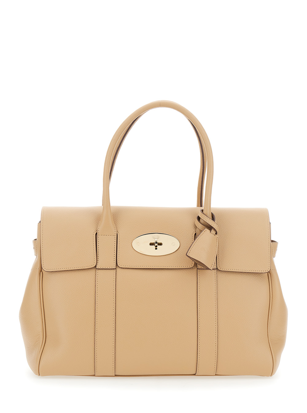 Mulberry Women's Beige Leather Bayswater Handbag Hand Bags