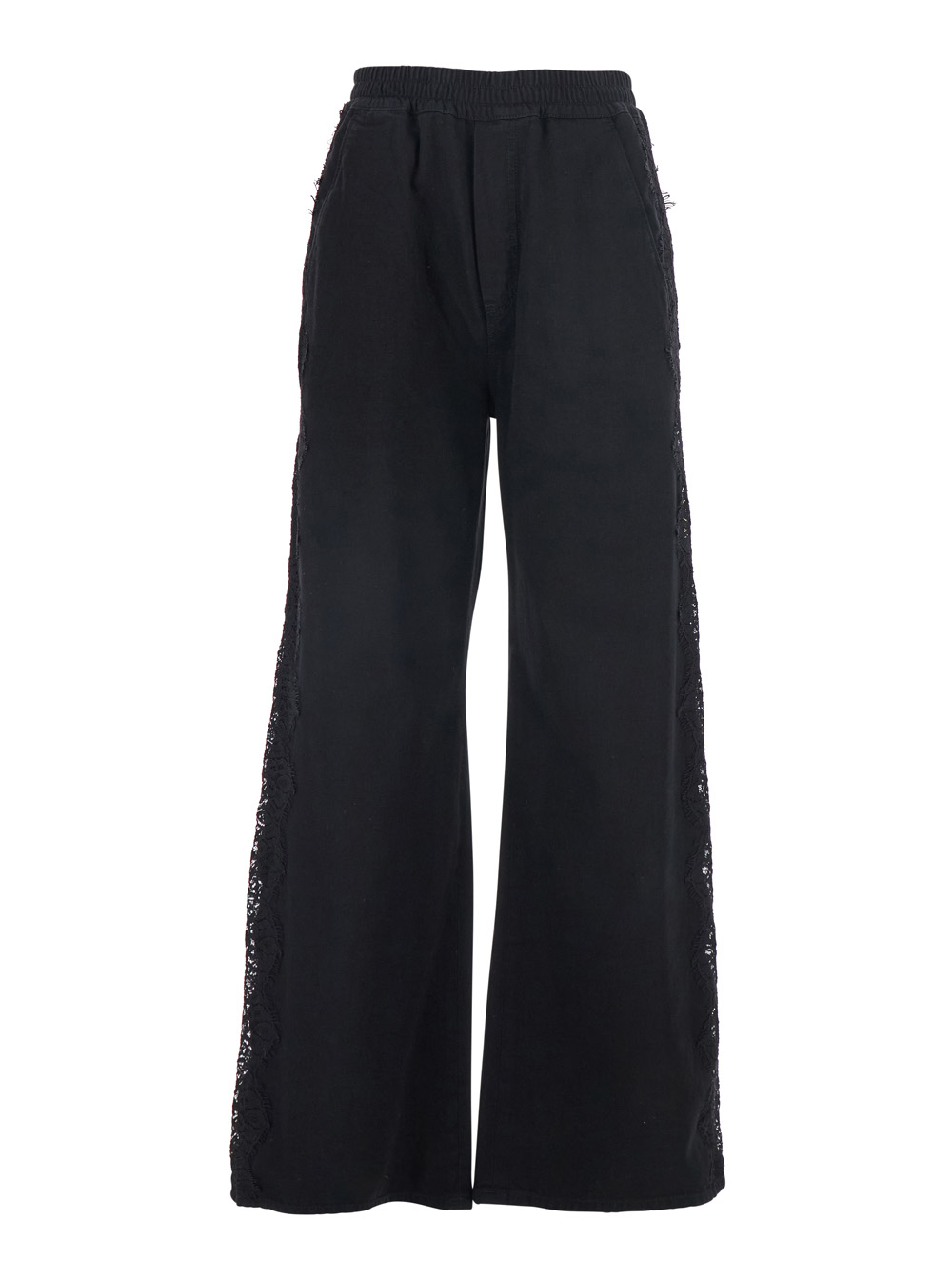 Pinko Women's Black Palco Pantalone Light Blk - Elegant Pants With Versatile Design Cotton Trousers