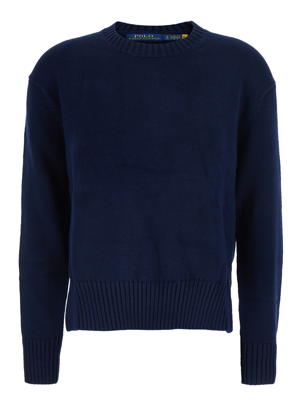 Polo Ralph Lauren Women's Blu Cn Po-Long Sleeve-Pullover E Sweater With Round Neck And Long Sleeves For Men Cotton Jersey