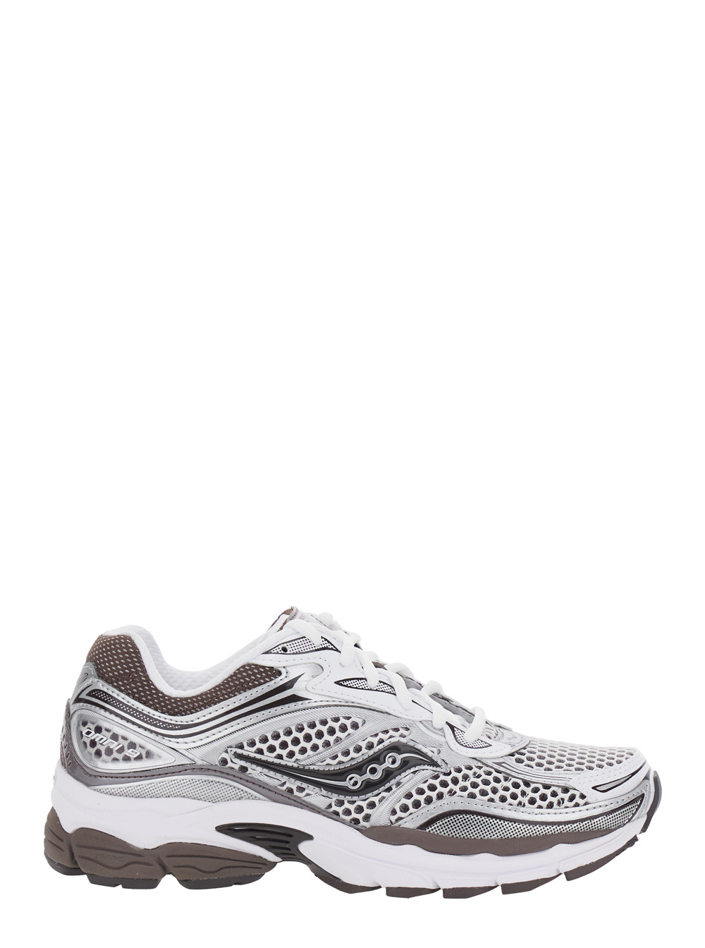 Saucony Unisex Multicolor Omni 9 Low Top Sneakers With Perforated Design And Logo Patch On The Tongue In Tech Fabric Polyurethane