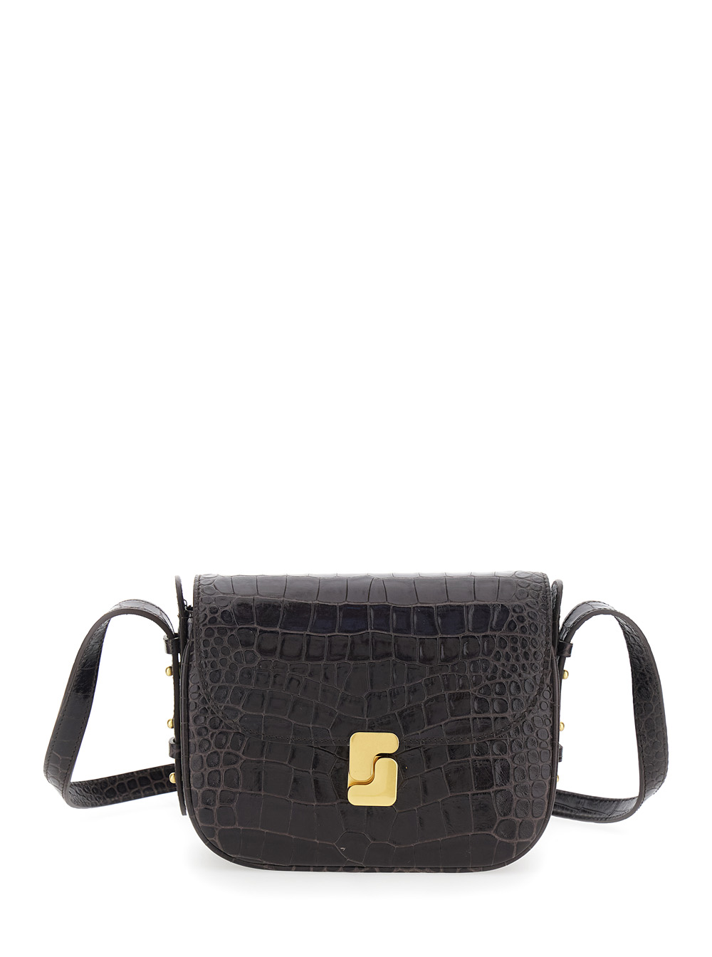 Soeur Women's Brown Shoulder Bag Bellissima Mini With Leather Details For Cow Crossbody