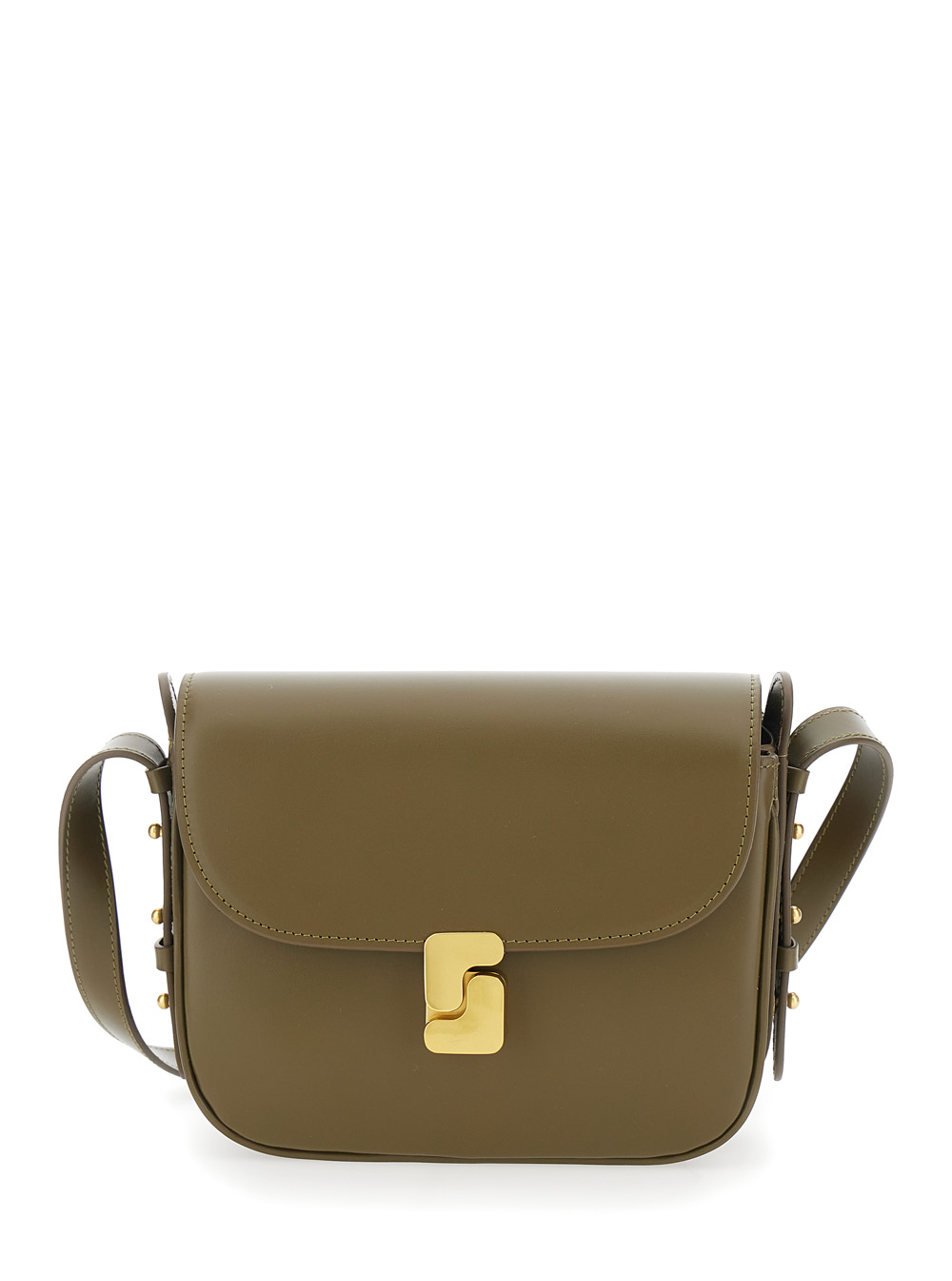 Soeur Women's Green Bellissima Mini Calf Crossbody Bags