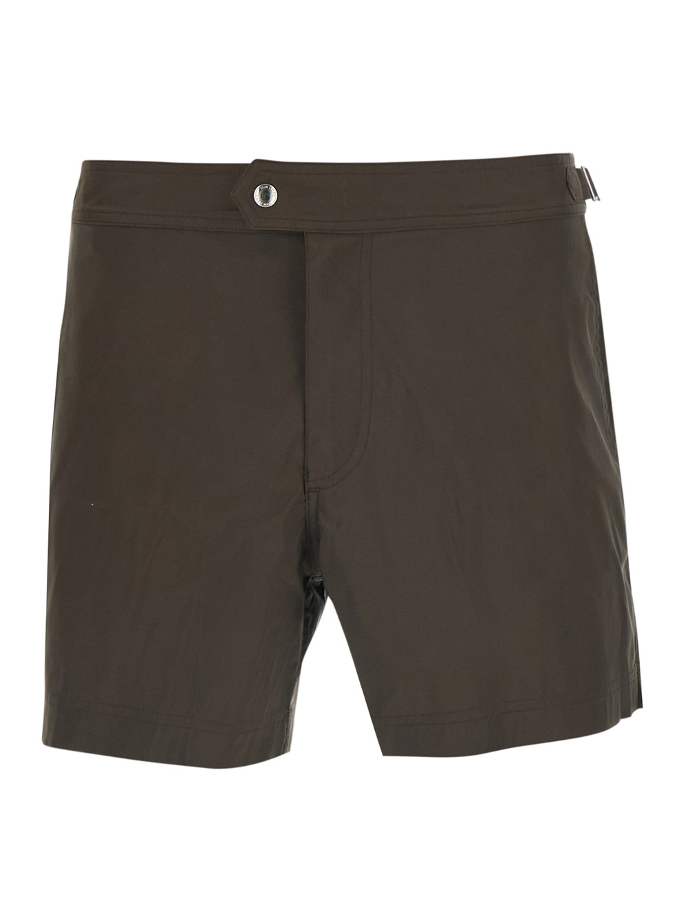 TOM FORD Tom Ford Swim Shorts Micro Compact Poplin Wr Brown In Polyester Men Beachwear - Men　トム フォード スイム ショーツ マイクロ コンパクト ポプリン WR 