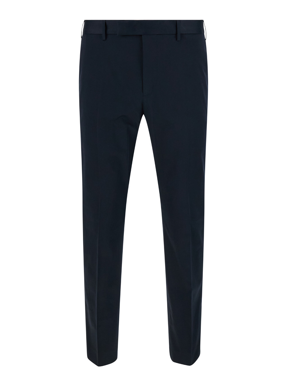 Pt Torino Men's Blu E Slim Fit Pants In Cotton Blend Elastane Trousers