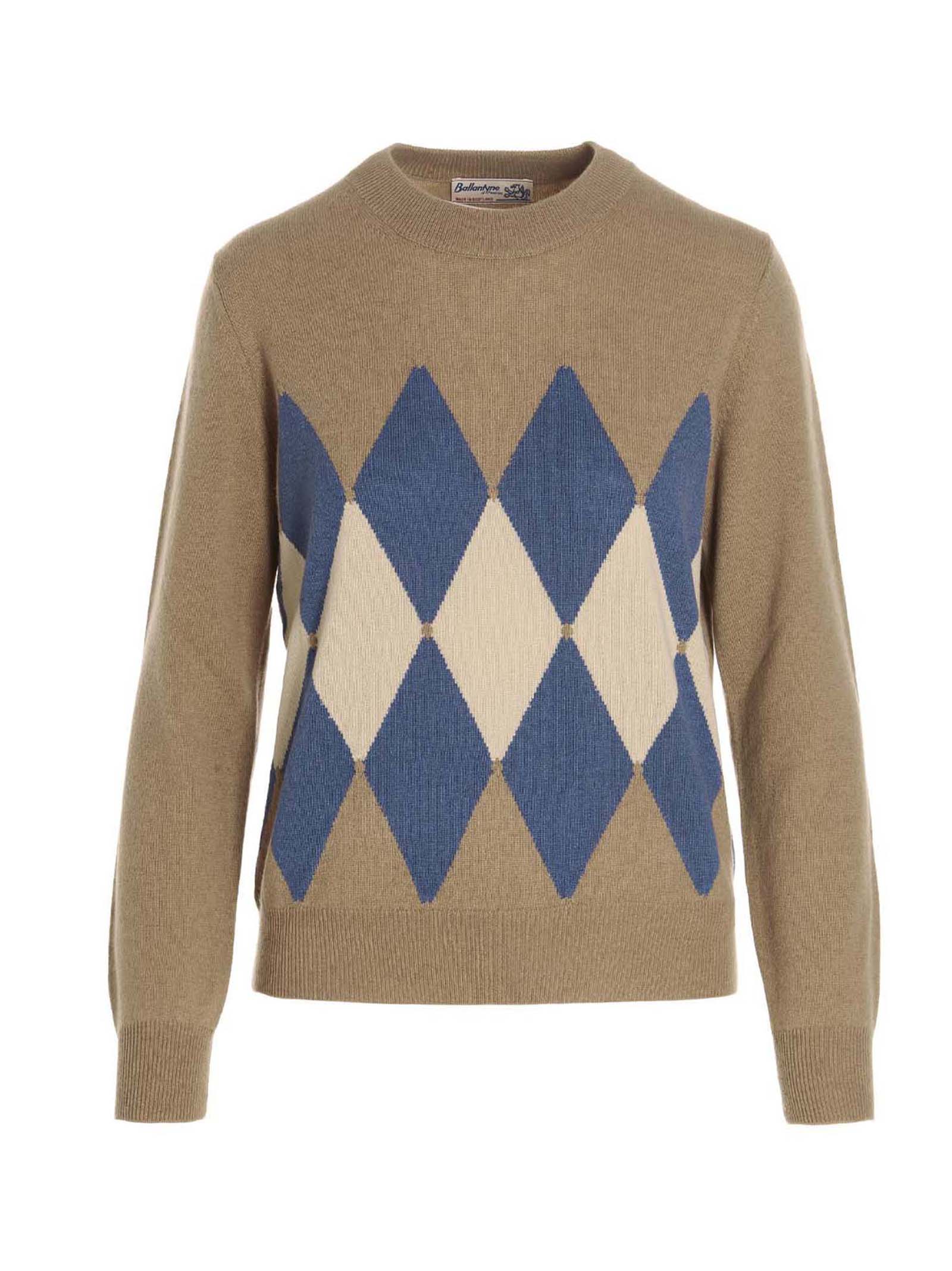 'Classic diamond’ sweater