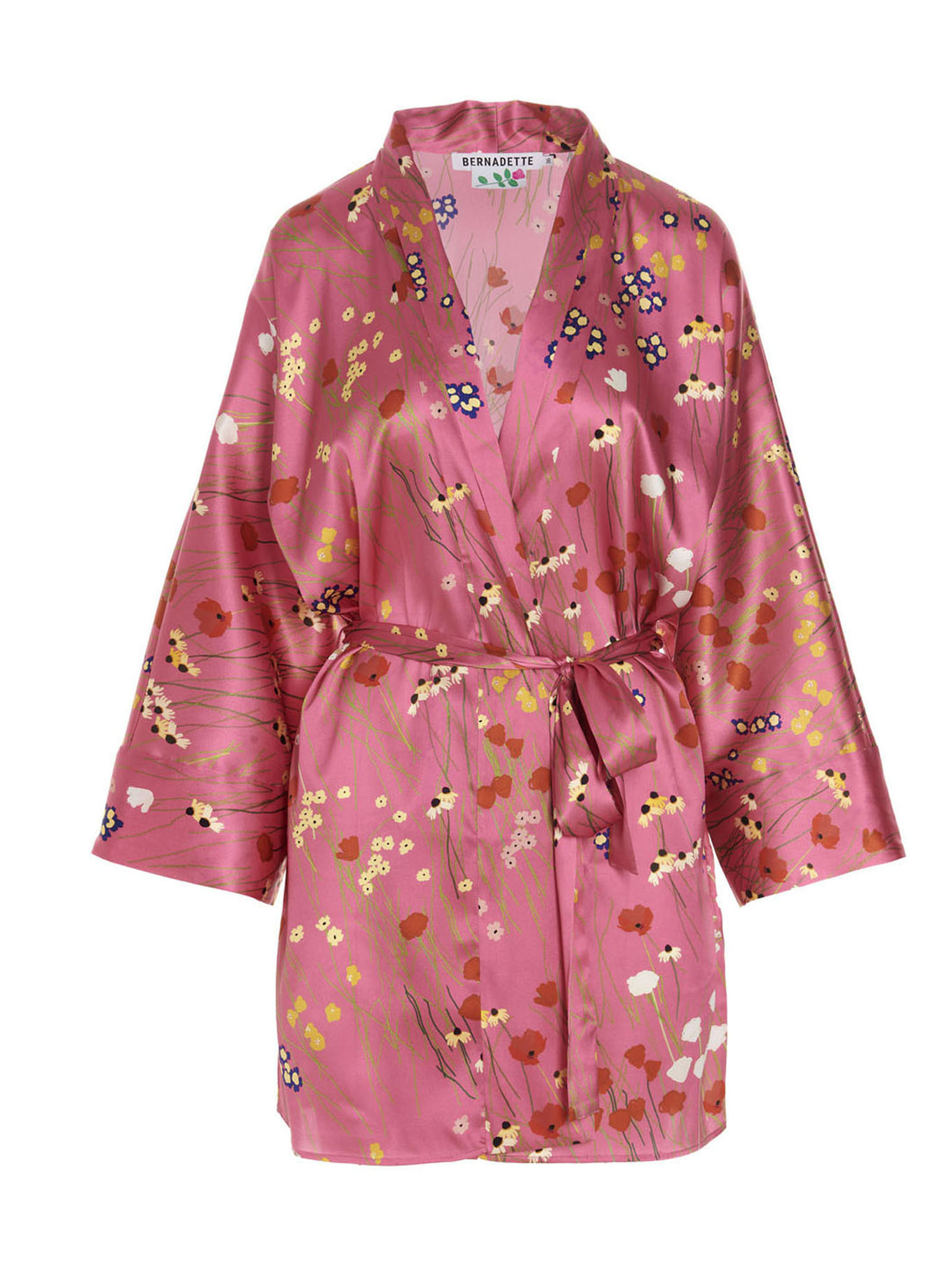 ‘Peignoir’ silk dress