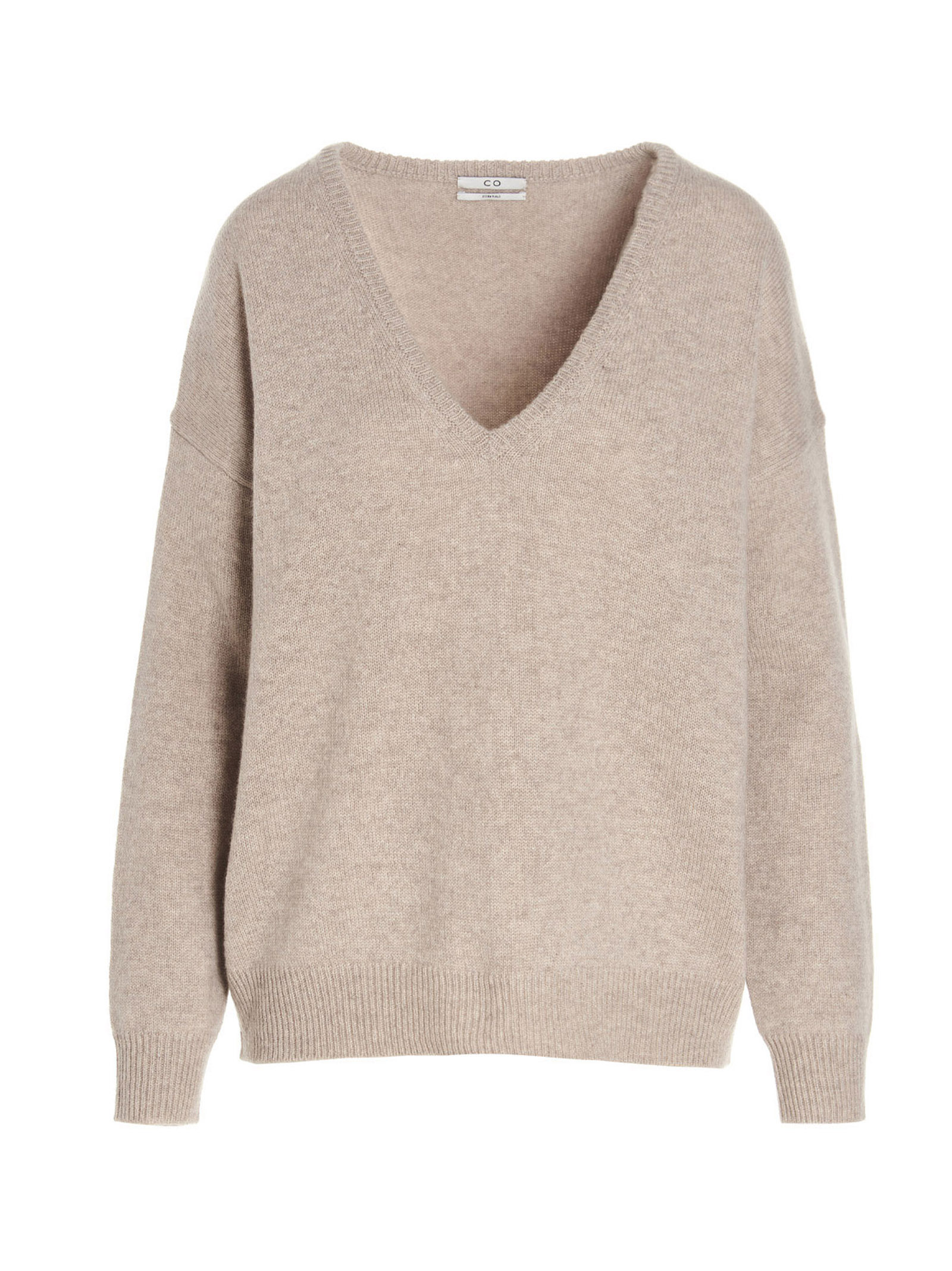 V-neck cashmere sweater