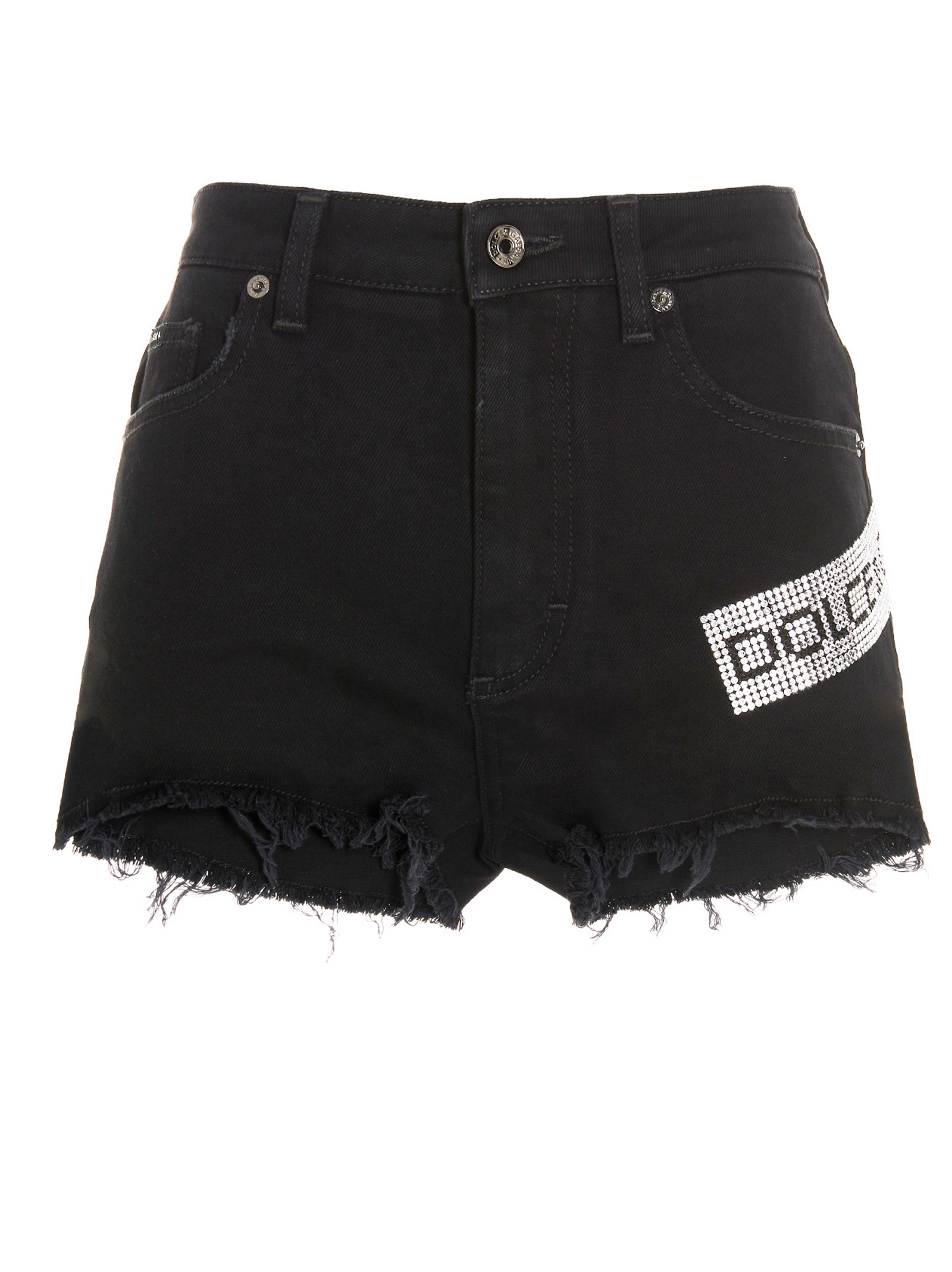 Jewel logo tag shorts