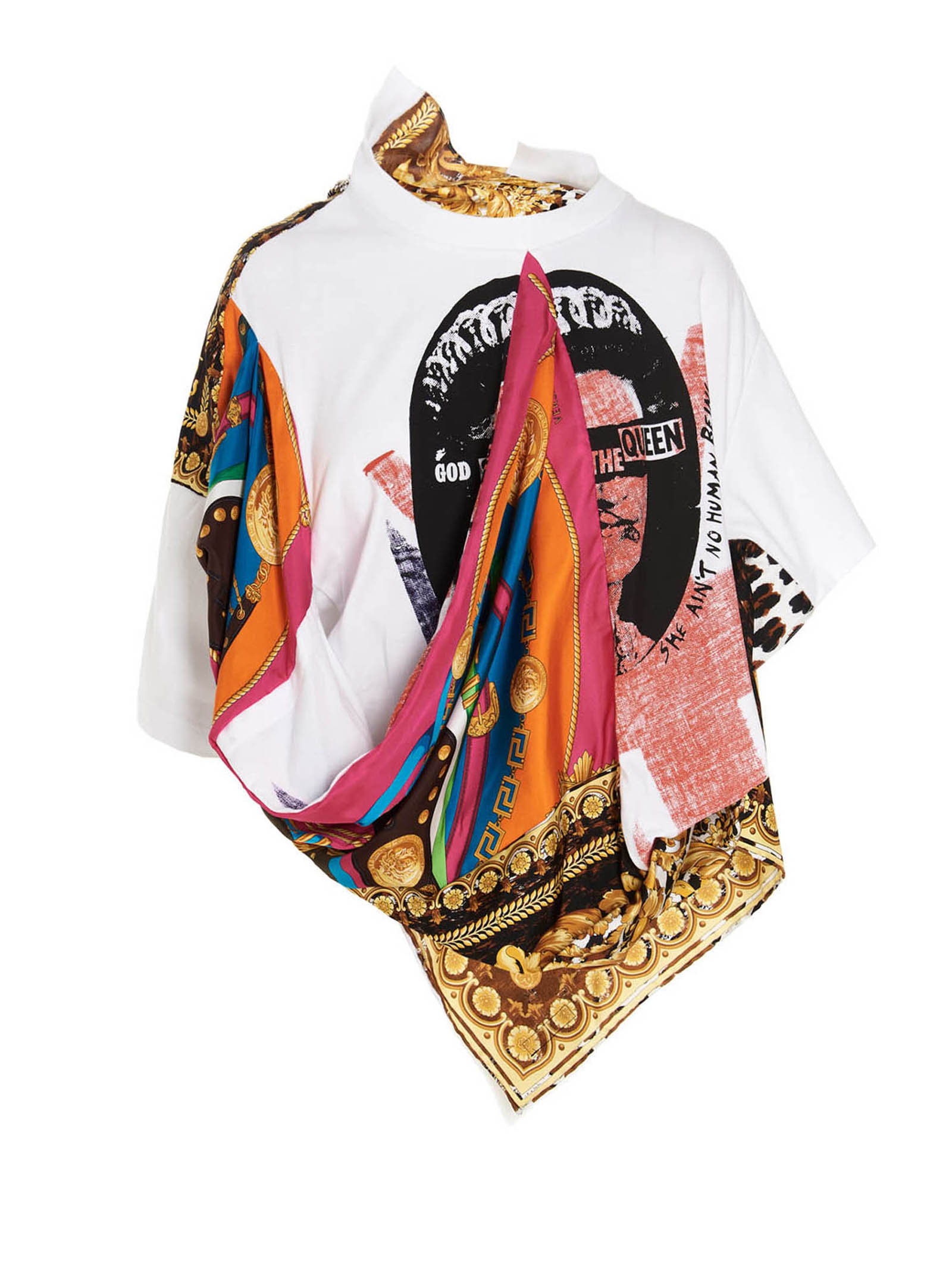 Junya Watanabe x Versace iconic print project T-shirt