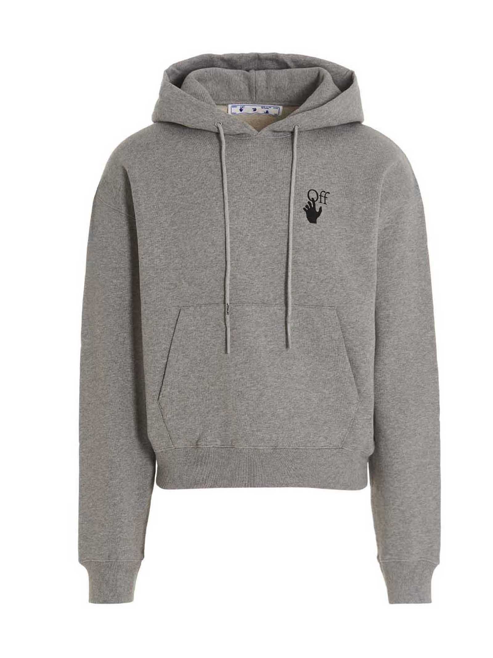Logo print hoodie