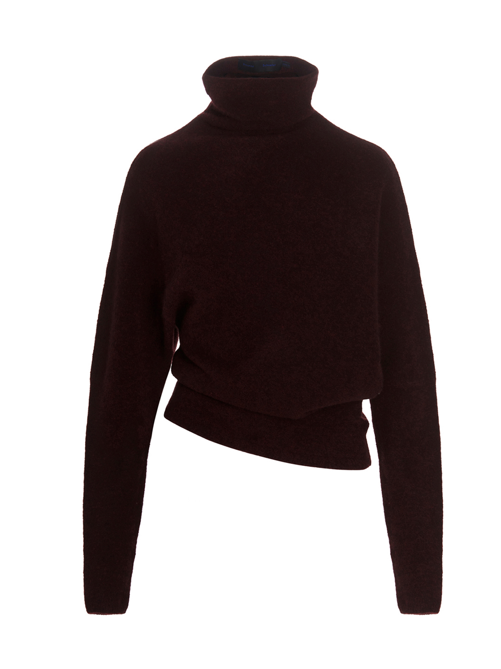 Asymmetrical hemline sweater